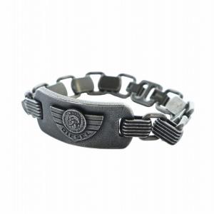 ブレスレット アクセサリー バングル ロゴ ブレイブマン シルバー色 GY42 /MQ