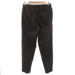 EDIFICE RT ストレッチフランネル イージーパンツ M テーパード センタープレス 茶 ブラウン 23030300100430