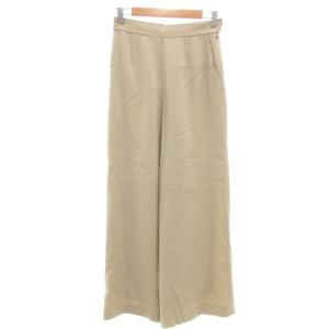 ワイドパンツ スラックス タック 38 ベージュ /GV GY43