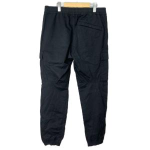 STONE ISLAND ガーメントダイ テーパード カーゴパンツ W34 ブラック 811531314