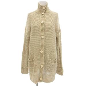 国内正規 リネンニット カーディガン S ベージュ /UO GY43