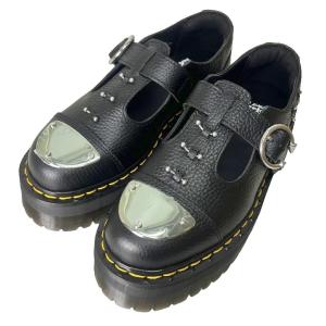 BETHAN ハードウェア メリージェーン シューズ ローファー 革靴 UK4 23.0cm 黒 ブラック