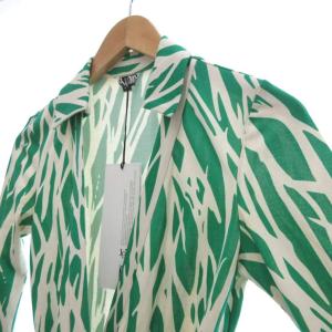 DIANE von FURSTENBERG CELESTE プリント ラップオールインワン 絹 シルク 0 TWIGGS MEDIUM ツイッグス