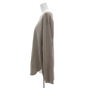 IENA ラウンドテールプルオーバー Tシャツ カットソー ロンT グレージュ 20070900407030 /GV