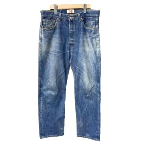501 ストレート デニムパンツ W35 L31 インディゴブルー