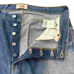 Levi's 501 ストレート デニムパンツ W35 L31 インディゴブルー