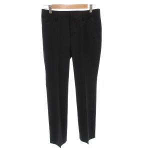 テーパードパンツ ウール 36 ブラック B1R81-205-09