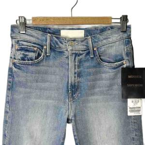 MOTHER SUPERIOR タグ付き カットオフ デニムパンツ ストレートパンツ 25 S ブルー 331600312
