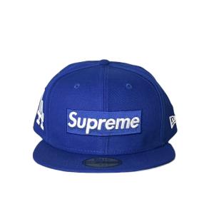 Supreme Box Logo New Era Dark Royal Los Angeles Dodgers