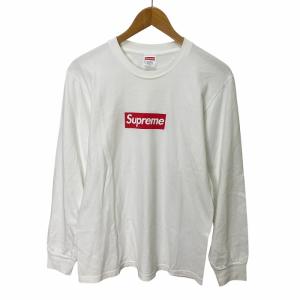 20AW Box Logo L/S Tee S ホワイト
