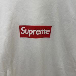 Supreme 20AW Box Logo L/S Tee S ホワイト