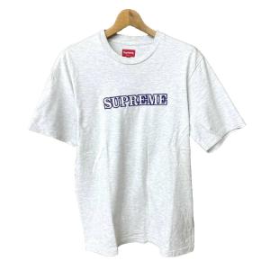 Floral Logo Tee Ｍ ライトグレー