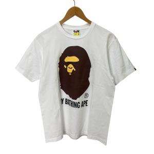 BY BATHING APE TEE Tシャツ カットソー ロゴ 半袖 001TEG301003X M