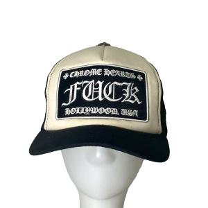 CHROME HEARTS Tracker Cap ONEsize ブラック ホワイト 2238-304-3304
