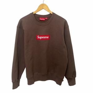 22AW Box Logo Crewneck スウェット S ブラウン