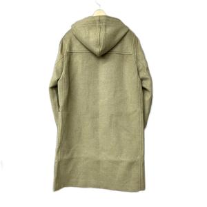 Papas ウール ダッフルコート フーディー ロング丈 50 L ベージュ