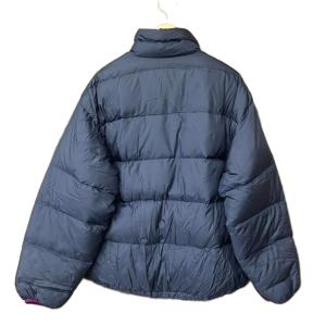 mont-bell リバーシブル ダウンジャケット アウター ナイロン XL ネイビー パープル