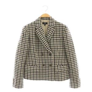 23AW Pattern Tweed Square DB JKT ツイードジャケット テーラード ウール