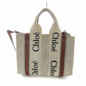 Chloe WOODY スモールキャンバストート 2WAY