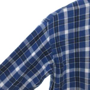 Polo by Ralph Lauren ライト フランネルシャツ 長袖 チェック 2 青 ブルー /JS GY12