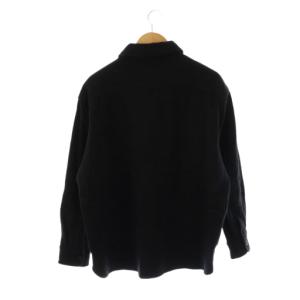 STUSSY シャツジャケット ウール XL ブラック /ES GY18