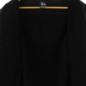 STUSSY シャツジャケット ウール XL ブラック /ES GY18