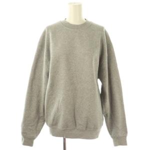 JW ANDERSON 23AW ロゴ刺繍 スウェット トレーナー 裏起毛 XS グレー /AT OS