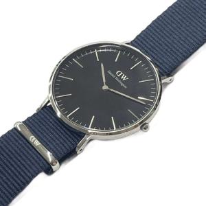 DANIEL WELLINGTON DANIELWELLINGTON Classic E40S03 腕時計 ウォッチ クォーツ式 アナログ 2針 文字盤ブラック 稼働品