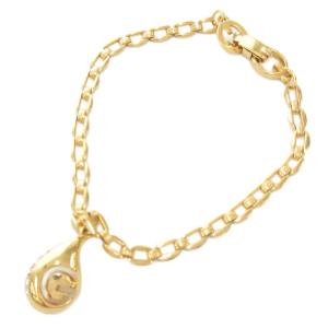 ブレスレット Gチャーム ドロップモチーフ ゴールドカラー /AE GY47