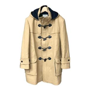 ダッフルコート フーディー ウール アメリカ製 L キャメル 284425