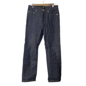JEAN STANDARD ストレートデニムパンツ 30 紺 インディゴ ネイビー