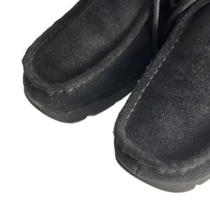 Clarks スエード シューズ ショートブーツ 26.5cm 黒 ブラック 261284997080