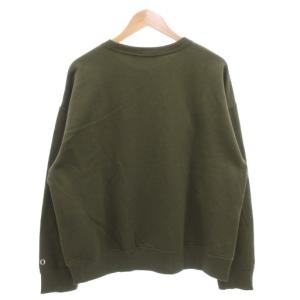POLO RALPH LAUREN スウェット トレーナー 長袖 裏起毛 XL カーキ ロゴ刺繍 ビッグトリプルポニー /GV GY19