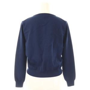 TOCCA 25SS 【洗える】LITTLE MIMOSA カーディガン ニット S ネイビー /DO OS