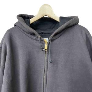 Carhartt ジップアップパーカー 裏地サーマル 長袖 J149BLK 3XL 大きいサイズ ブラック