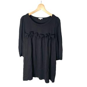 カットソー Tシャツ リボン 長袖 TKE78-838-09 ?X 大きいサイズ GY43