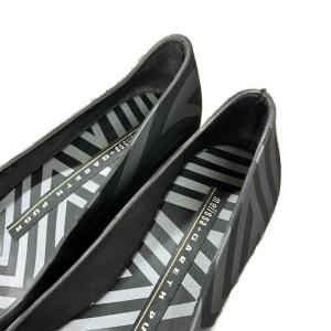 melissa + ガレスピュー GARETH PUGH ラバー オープントゥ パンプス 柄 EUR35/36 22.5cm程度