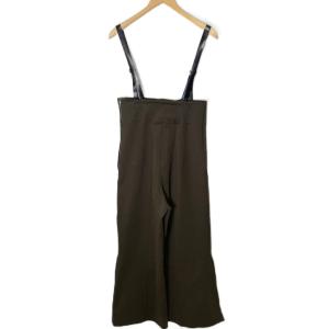 TOGA PULLA TOGA ARCHIVES サスペンダー付き ワイドパンツ スラックス TP71-JF507 36 カーキ系