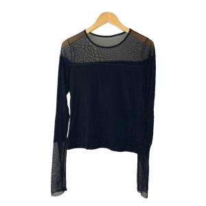 シアードッキングプルオーバー カットソー 長袖 GAM22400B F ブラック