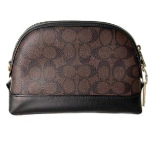 COACH ドームショルダーバッグ バッグ シグネチャー ブラウン F76674 /IU