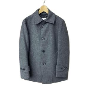 ウール ステンカラーコート ショート丈 H1C26-624-06 36 グレー