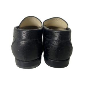 Salvatore Ferragamo ローファー シューズ レザー 6 1/2 ブラック GY14
