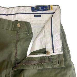 POLO RALPH LAUREN テーパードパンツ チノパン ストレッチ W31 カーキ GY14