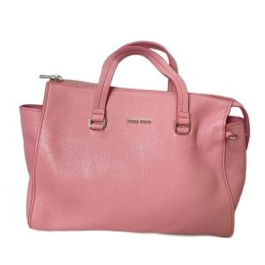 MADRAS 2WAY ハンドバッグ 5BB004 ピンク