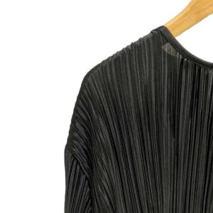 CLANE プリーツワンピース 長袖 ワンピース 1 ブラック 19112-5321