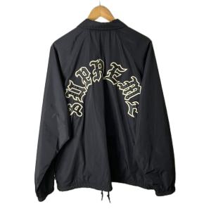 Supreme 25FW Old English Arc Coaches Jacket XL