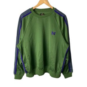 Track Crew Neck Shirt トレーナー スウェット L グリーン NS245