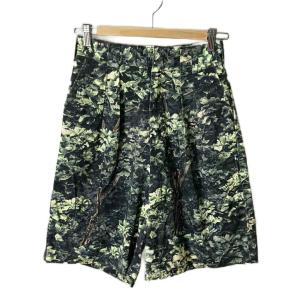 総柄 ショートパンツ 2 グリーン 141-13022 GY43