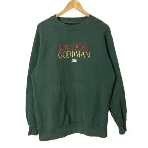 × BERGDORF GOODMAN トレーナー スウェット クルーネック M グリーン