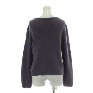 PRADA ニット セーター カシミヤ 長袖 クルーネック 40 M 紫 パープル /XZ GY19